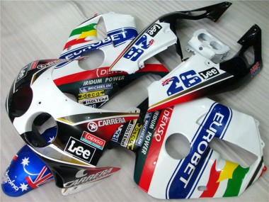 1990-1998 Carrera EuroBet Honda CBR250RR Motorcycle Fairing UK