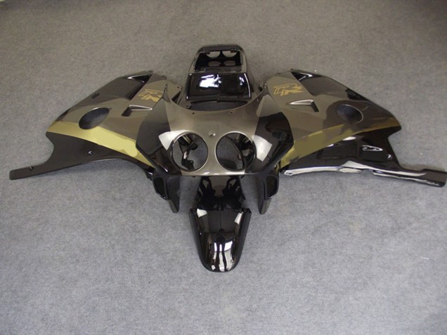 1990-1998 Silver Gold and Black Honda CBR250RR Motorcycle Fairing UK 1990-1998 Silver Gold and Black Honda CBR250RR Motorcycle Fairing UK