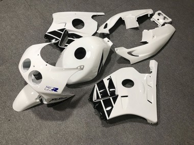1990-1998 White Black Honda CBR250RR Motorcycle Fairing UK