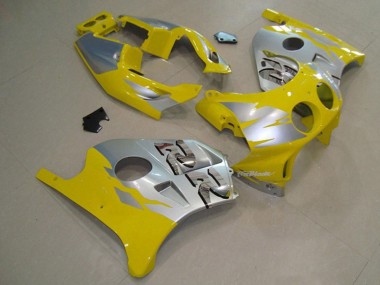 1990-1998 Yellow Silver Honda CBR250RR Motorcycle Fairing UK