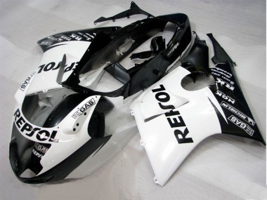 1996-2007 Black White Repsol Honda CBR1100XX Motorcycle Fairing UK