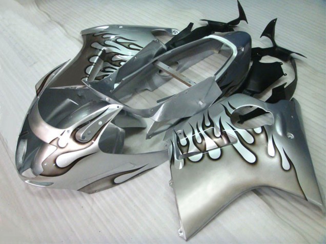 1996-2007 Silver Flame Honda CBR1100XX Motorcycle Fairing UK 1996-2007 Silver Flame Honda CBR1100XX Motorcycle Fairing UK