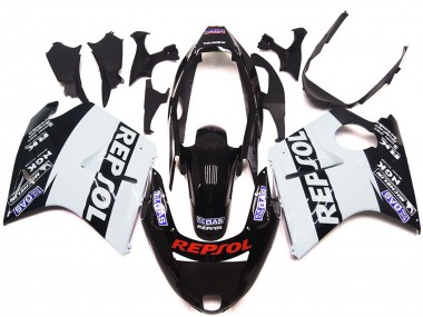 1996-2007 White Repsol Gloss Honda CBR1100XX Motorcycle Fairing UK