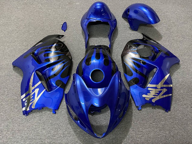 1997-2007 Deep Blue and Black Suzuki GSXR 1300 Motorcycle Fairing UK 1997-2007 Deep Blue and Black Suzuki GSXR 1300 Motorcycle Fairing UK