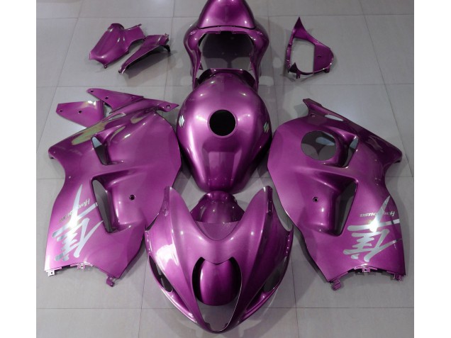 1997-2007 Gloss Pink & Silver Suzuki GSXR 1300 Motorcycle Fairing UK 1997-2007 Gloss Pink & Silver Suzuki GSXR 1300 Motorcycle Fairing UK