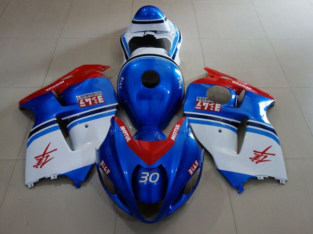 1997-2007 Ocean Blue & Suzuki GSXR 1300 Motorcycle Fairing UK 1997-2007 Ocean Blue & Suzuki GSXR 1300 Motorcycle Fairing UK