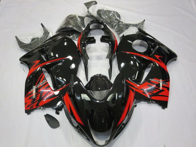 1997-2007 Red and Black Suzuki GSXR 1300 Motorcycle Fairing UK 1997-2007 Red and Black Suzuki GSXR 1300 Motorcycle Fairing UK