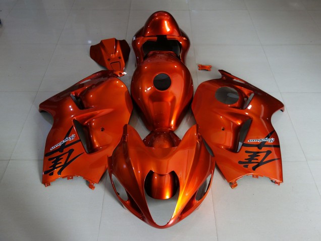 1997-2007 Vibrant Gloss Orange Suzuki GSXR 1300 Motorcycle Fairing UK 1997-2007 Vibrant Gloss Orange Suzuki GSXR 1300 Motorcycle Fairing UK