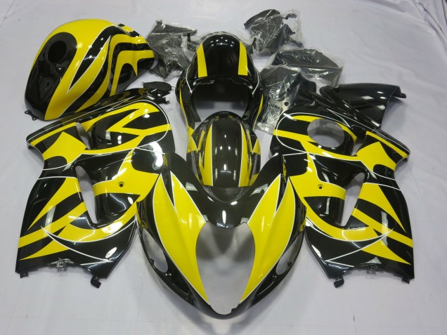 1997-2007 Yellow and Black Suzuki GSXR 1300 Motorcycle Fairing UK 1997-2007 Yellow and Black Suzuki GSXR 1300 Motorcycle Fairing UK