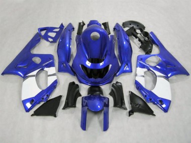 1998-2007 Gloss Blue and White Yamaha YZF600 Motorcycle Fairing UK