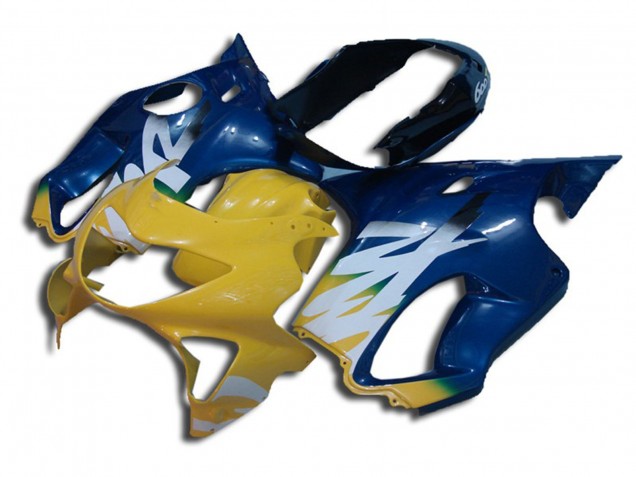 1999-2000 Yellow and Blue Honda CBR600 F4 Motorcycle Fairing UK