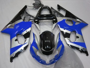 2000-2002 Blue Silver OEM Style Suzuki GSXR 1000 Motorcycle Fairing UK