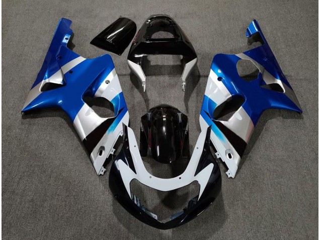 2000-2002 Gloss Blue and Silver OEM Suzuki GSXR 1000 Motorcycle Fairing UK 2000-2002 Gloss Blue and Silver OEM Suzuki GSXR 1000 Motorcycle Fairing UK