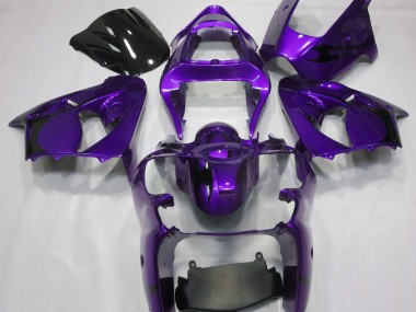 2000-2002 Metallic Purple Kawasaki ZX6R Motorcycle Fairing UK