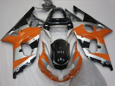 2000-2002 Orange Silver OEM Style Suzuki GSXR 1000 Motorcycle Fairing UK