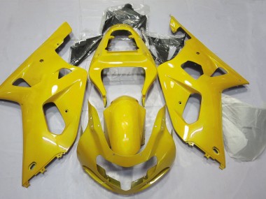 2001-2003 Bright Yellow Suzuki GSXR 600-750 Motorcycle Fairing UK