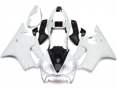 2001-2003 White and Black Honda CBR600 F4i Motorcycle Fairing UK