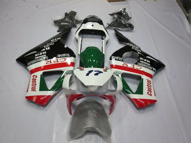 2002-2003 CRR Castrol Honda CBR954 Motorcycle Fairing UK 2002-2003 CRR Castrol Honda CBR954 Motorcycle Fairing UK