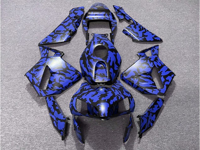 2003-2004 Blue Camo Honda CBR600RR Motorcycle Fairing UK 2003-2004 Blue Camo Honda CBR600RR Motorcycle Fairing UK