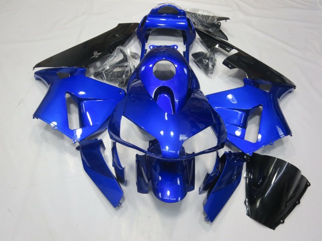 2003-2004 Deep Blue Honda CBR600RR Motorcycle Fairing UK 2003-2004 Deep Blue Honda CBR600RR Motorcycle Fairing UK