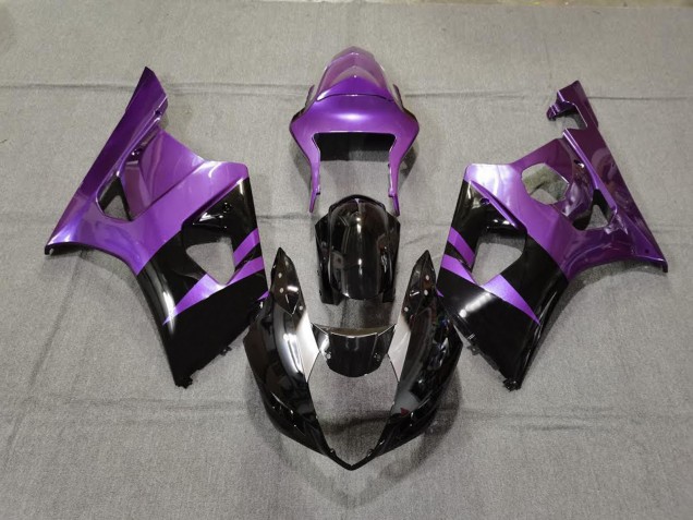 2003-2004 Gloss Purple & Black Suzuki GSXR 1000 Motorcycle Fairing UK 2003-2004 Gloss Purple & Black Suzuki GSXR 1000 Motorcycle Fairing UK
