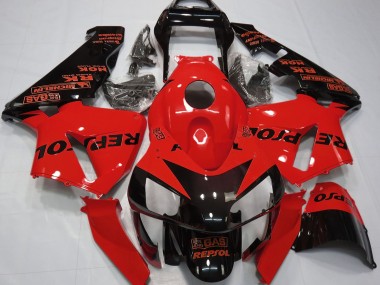 2003-2004 Gloss Red Repsol Honda CBR600RR Motorcycle Fairing UK