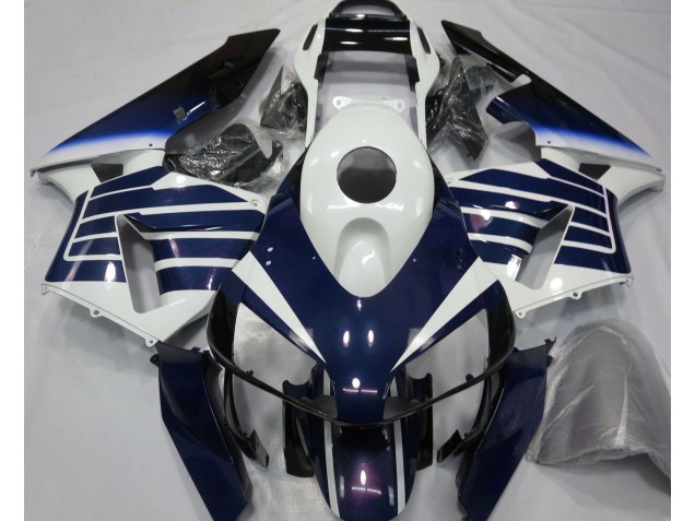 2003-2004 Gloss White & Blue Fade Honda CBR600RR Motorcycle Fairing UK 2003-2004 Gloss White & Blue Fade Honda CBR600RR Motorcycle Fairing UK