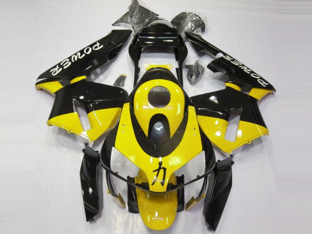 2003-2004 Gloss Yellow Power Honda CBR600RR Motorcycle Fairing UK 2003-2004 Gloss Yellow Power Honda CBR600RR Motorcycle Fairing UK