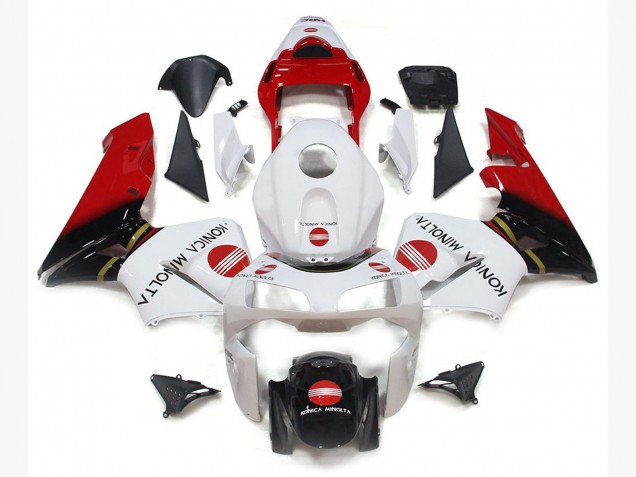 2003-2004 Konica Red Honda CBR600RR Motorcycle Fairing UK 2003-2004 Konica Red Honda CBR600RR Motorcycle Fairing UK