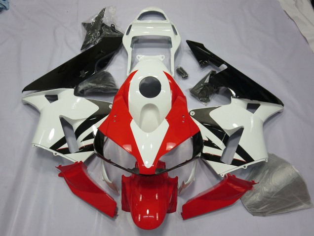 2003-2004 White Red and Black Honda CBR600RR Motorcycle Fairing UK 2003-2004 White Red and Black Honda CBR600RR Motorcycle Fairing UK