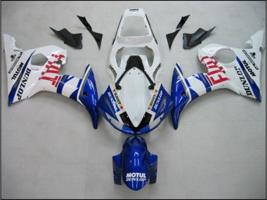 2003-2005 Blue Fiat Yamaha R6 Motorcycle Fairing UK