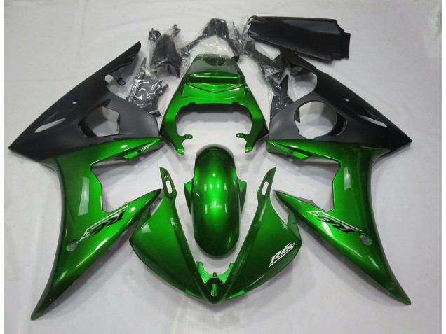 2003-2005 Gloss Dark Green Yamaha R6 Motorcycle Fairing UK 2003-2005 Gloss Dark Green Yamaha R6 Motorcycle Fairing UK