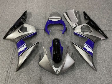 2003-2005 Silver and Purple style Yamaha R6 Motorcycle Fairing UK