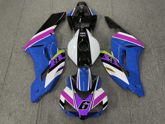 2004-2005 Blue 6 Honda CBR1000RR Motorcycle Fairing UK 2004-2005 Blue 6 Honda CBR1000RR Motorcycle Fairing UK