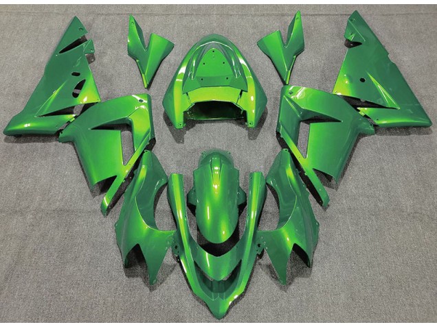 2004-2005 Gloss Green Kawasaki ZX10R Motorcycle Fairing UK 2004-2005 Gloss Green Kawasaki ZX10R Motorcycle Fairing UK
