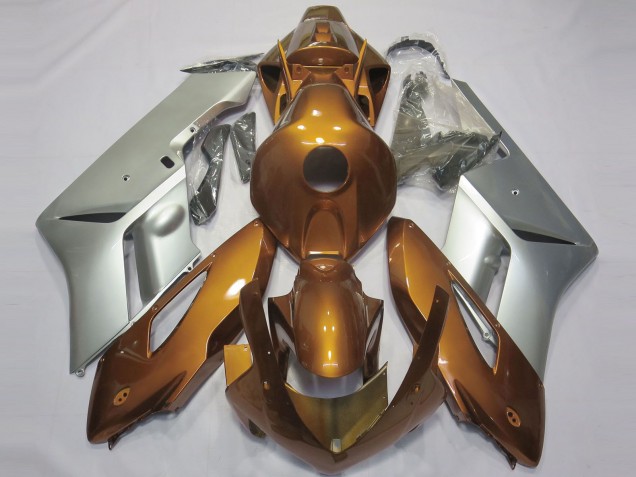 2004-2005 Gloss Orange and Silver Honda CBR1000RR Motorcycle Fairing UK 2004-2005 Gloss Orange and Silver Honda CBR1000RR Motorcycle Fairing UK
