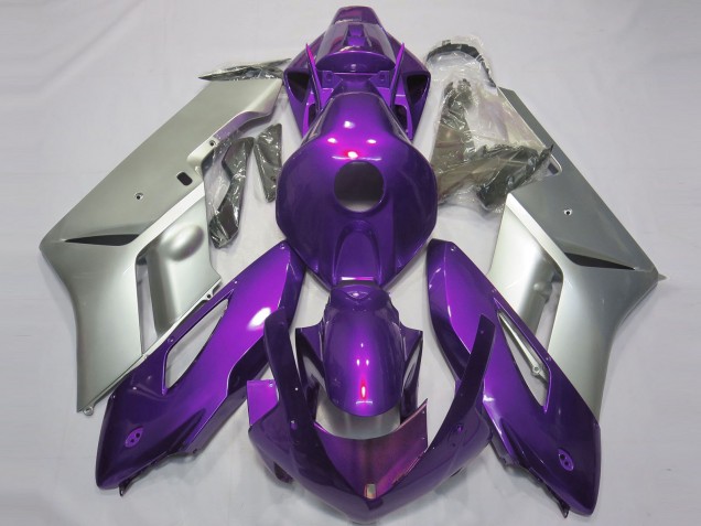 2004-2005 Gloss Purple and Silver Honda CBR1000RR Motorcycle Fairing UK 2004-2005 Gloss Purple and Silver Honda CBR1000RR Motorcycle Fairing UK