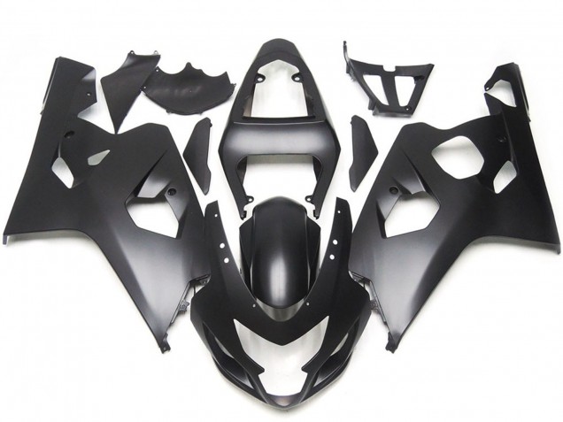 2004-2005 Matte Black Style Suzuki GSXR 600-750 Motorcycle Fairing UK 2004-2005 Matte Black Style Suzuki GSXR 600-750 Motorcycle Fairing UK