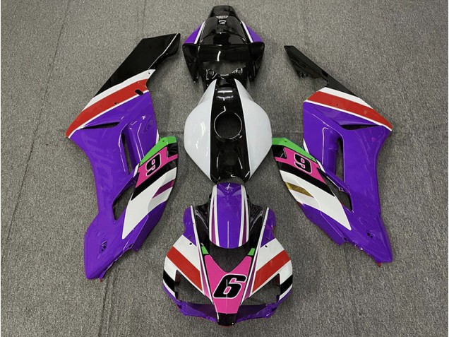2004-2005 Purple 6 Honda CBR1000RR Motorcycle Fairing UK 2004-2005 Purple 6 Honda CBR1000RR Motorcycle Fairing UK
