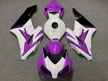 2004-2005 Purple White and Black Gloss Honda CBR1000RR Motorcycle Fairing UK