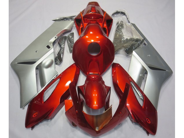 2004-2005 Red Silver Honda CBR1000RR Motorcycle Fairing UK 2004-2005 Red Silver Honda CBR1000RR Motorcycle Fairing UK
