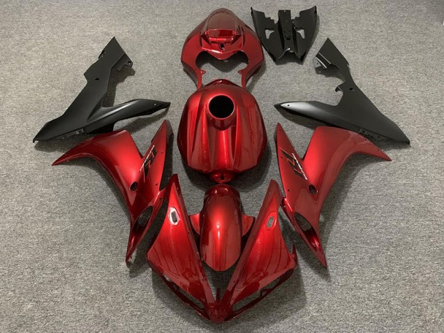 2004-2006 Candy Red Yamaha R1 Motorcycle Fairing UK 2004-2006 Candy Red Yamaha R1 Motorcycle Fairing UK