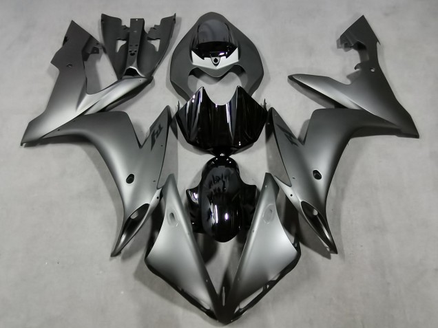 2004-2006 Matte Grey & Gloss Black Yamaha R1 Motorcycle Fairing UK 2004-2006 Matte Grey & Gloss Black Yamaha R1 Motorcycle Fairing UK