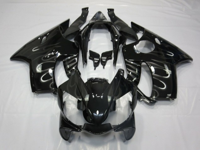 2004-2007 Black Flame Honda CBR600 F4i Motorcycle Fairing UK 2004-2007 Black Flame Honda CBR600 F4i Motorcycle Fairing UK