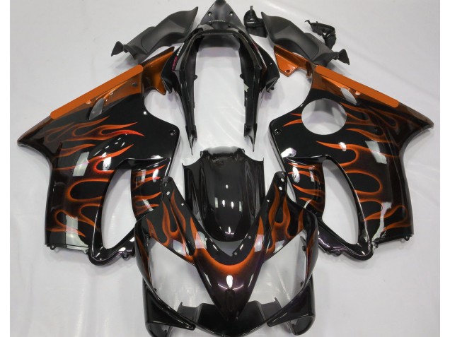 2004-2007 Orange Flame Honda CBR600 F4i Motorcycle Fairing UK 2004-2007 Orange Flame Honda CBR600 F4i Motorcycle Fairing UK