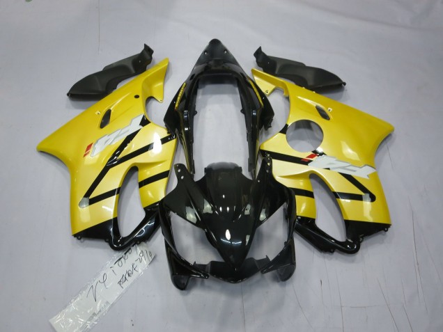 2004-2007 Pearl Yellow Gloss Black Honda CBR600 F4i Motorcycle Fairing UK 2004-2007 Pearl Yellow Gloss Black Honda CBR600 F4i Motorcycle Fairing UK