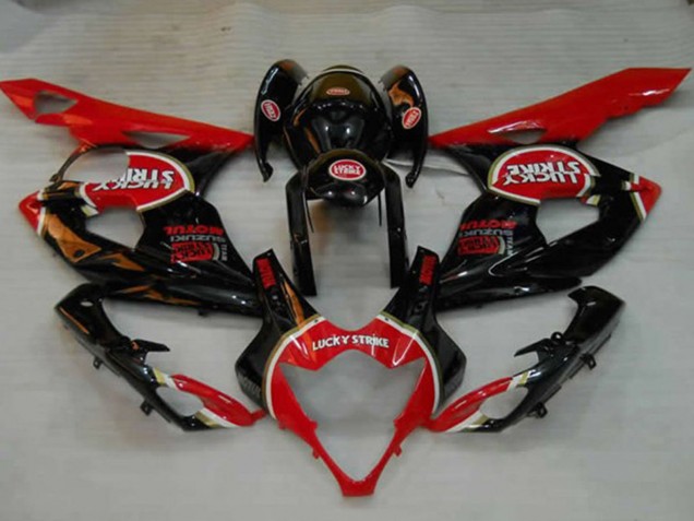 2005-2006 Black Lucky Strike Suzuki GSXR 1000 Motorcycle Fairing UK 2005-2006 Black Lucky Strike Suzuki GSXR 1000 Motorcycle Fairing UK