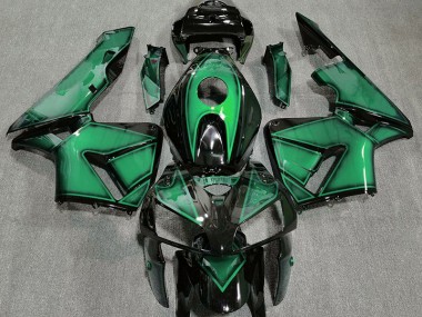 2005-2006 Deep Light Green Honda CBR600RR Motorcycle Fairing UK