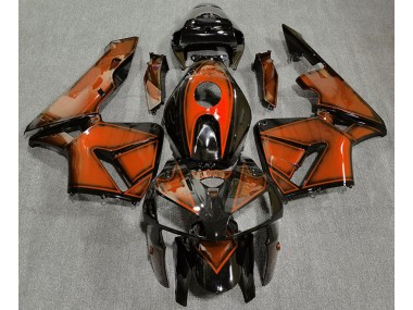 2005-2006 Deep Orange Honda CBR600RR Motorcycle Fairing UK