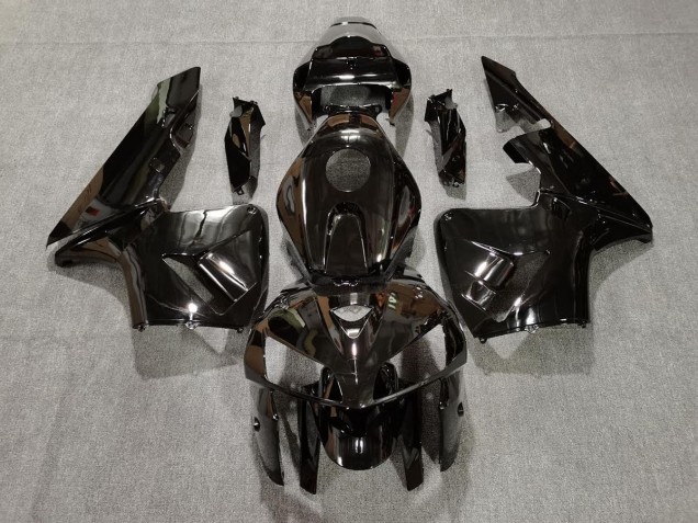 2005-2006 Gloss Black Honda CBR600RR Motorcycle Fairing UK 2005-2006 Gloss Black Honda CBR600RR Motorcycle Fairing UK